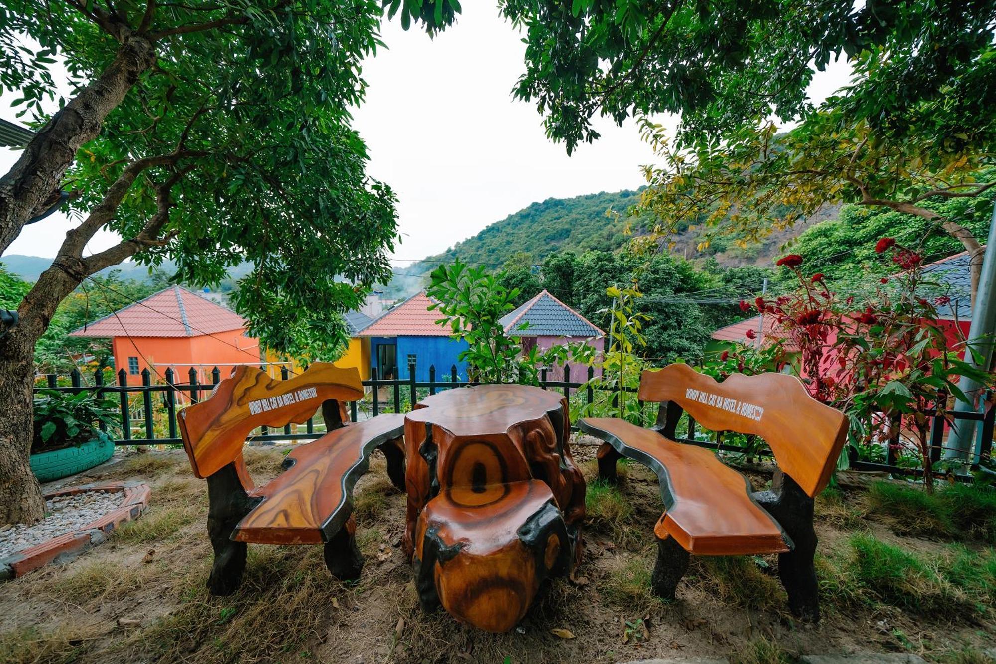 Windy Homestay Cat Ba Island Kültér fotó